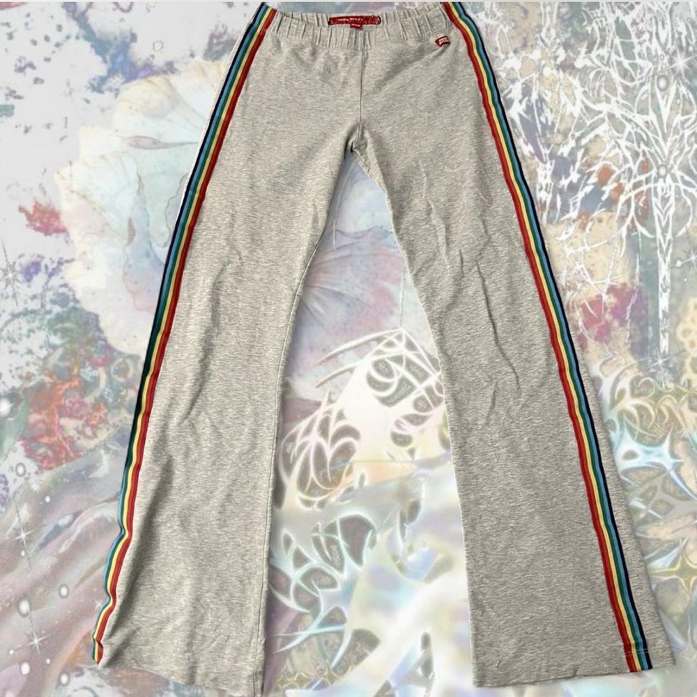 Vintage Miss Sixty Y2K Rare Grail Low Rise Flare Sweatpants/Leggings
